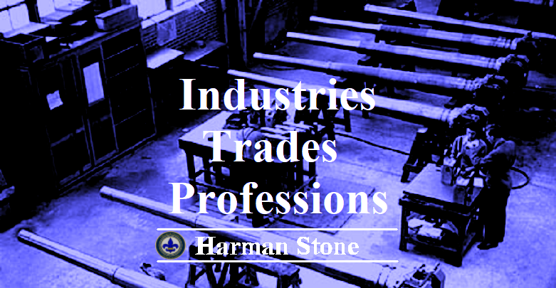Industries Trades Professions Harman Stone